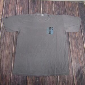 Crazy Shirts Laguna Beach Surf Shirt Mens XL Gray Graphic Tee Hawaii Original